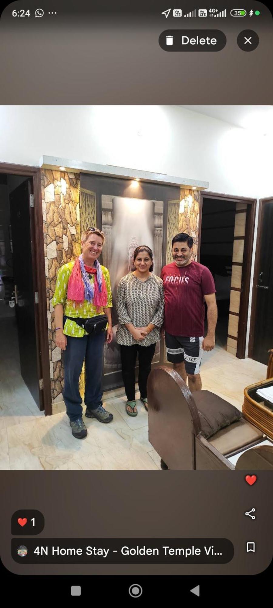 4N Homestay- Golden Temple View Amritsar Buitenkant foto