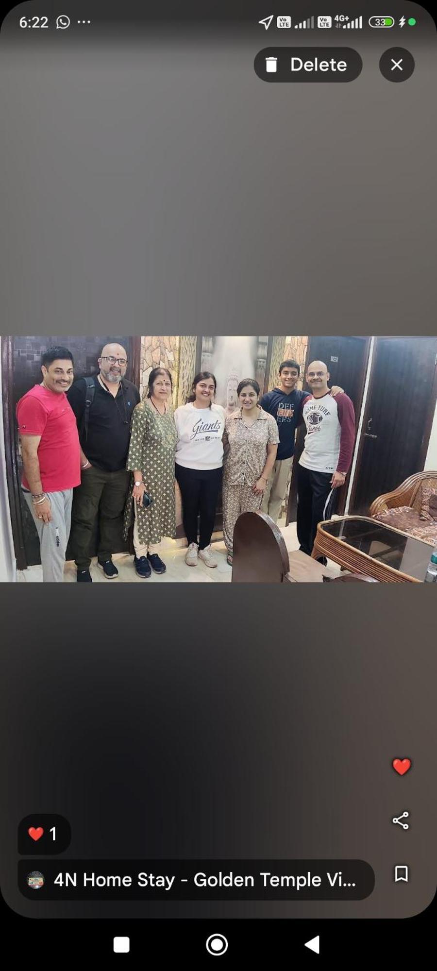 4N Homestay- Golden Temple View Amritsar Buitenkant foto